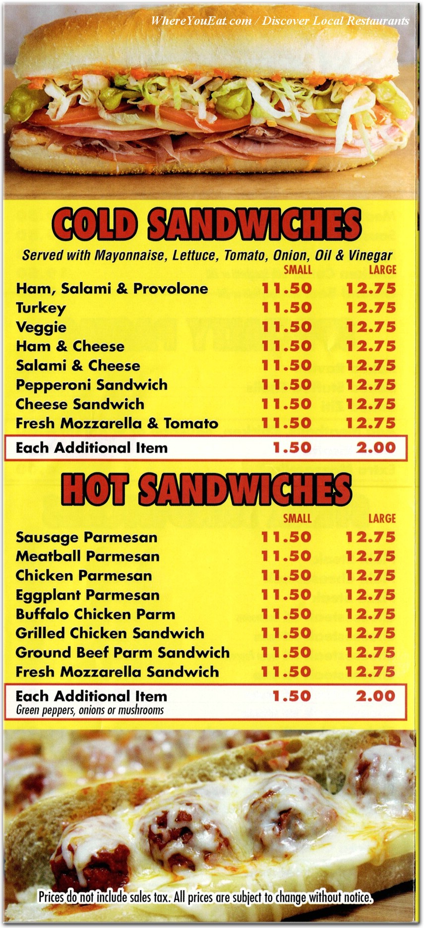 menu 4